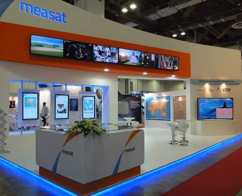 Measat @ Dubai, Cape Town, Singapore